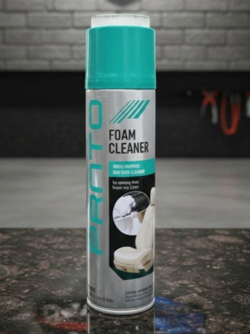 Proto Multi-Purpose Foam Cleaner with Cap Brush – Interior Upholstery Restorer
